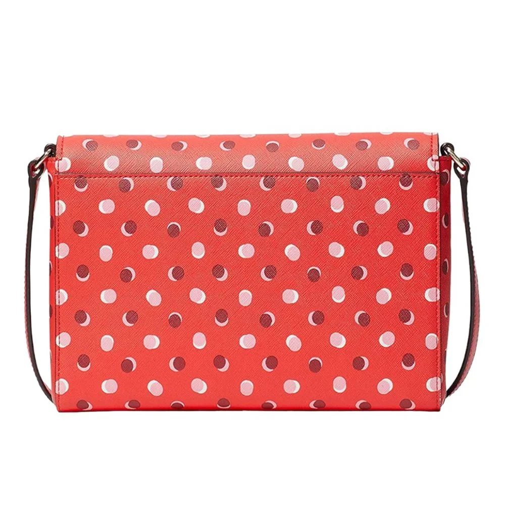 NWT KATE SPADE NEW YORK COVE STREET FIESTA DOT DODY (DIGITAL RED)